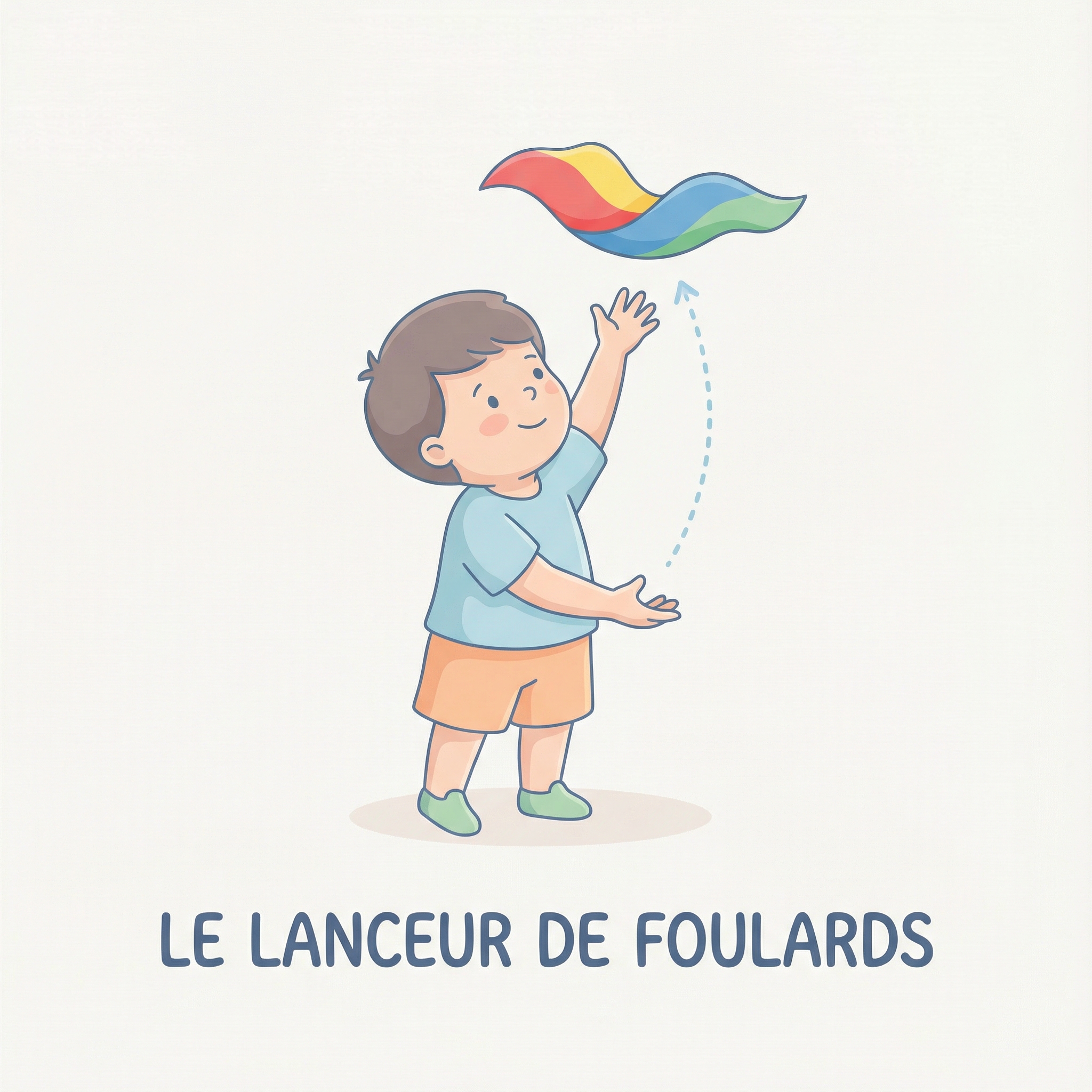 Le Lanceur de Foulards - Posture