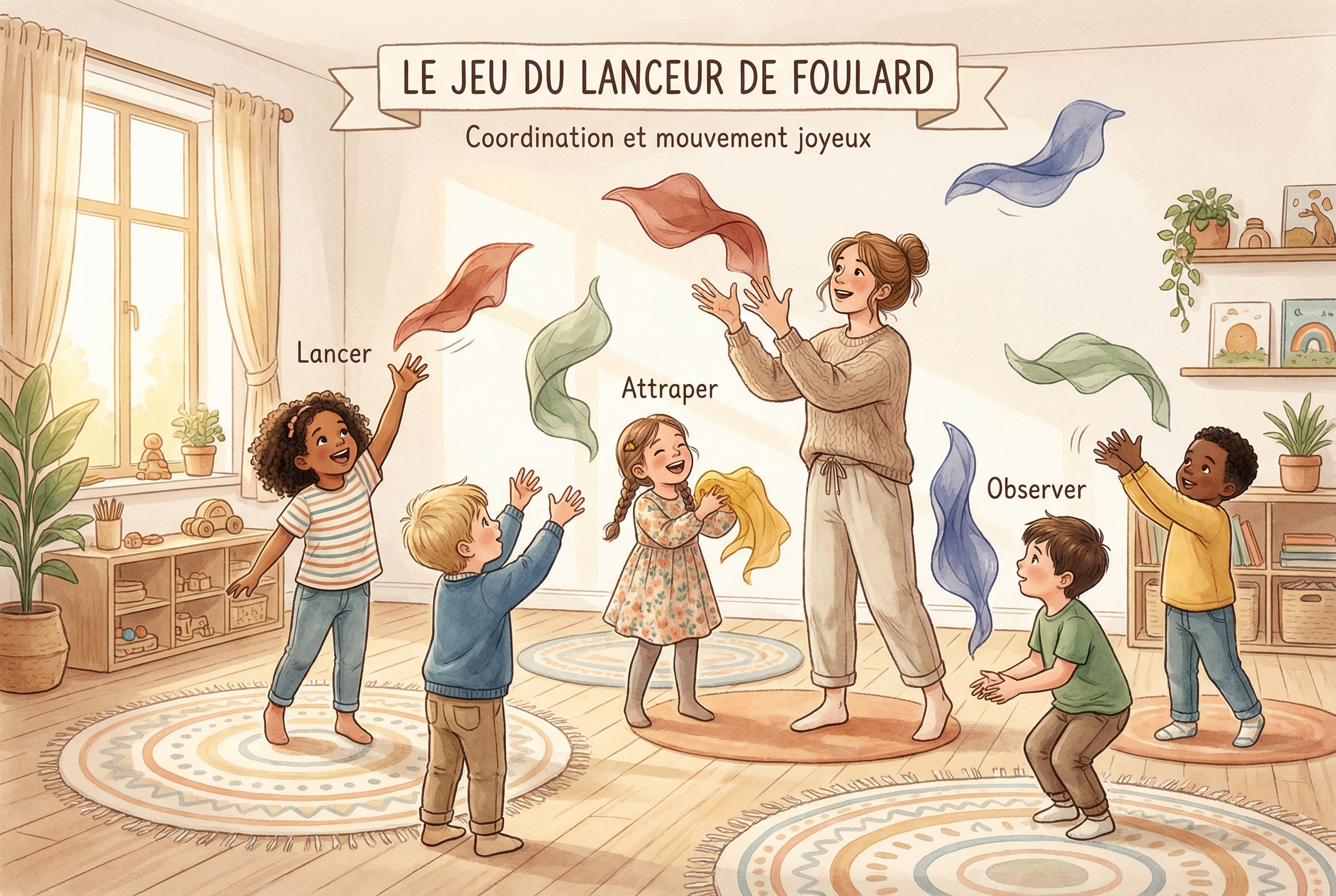 Le Lanceur de Foulards