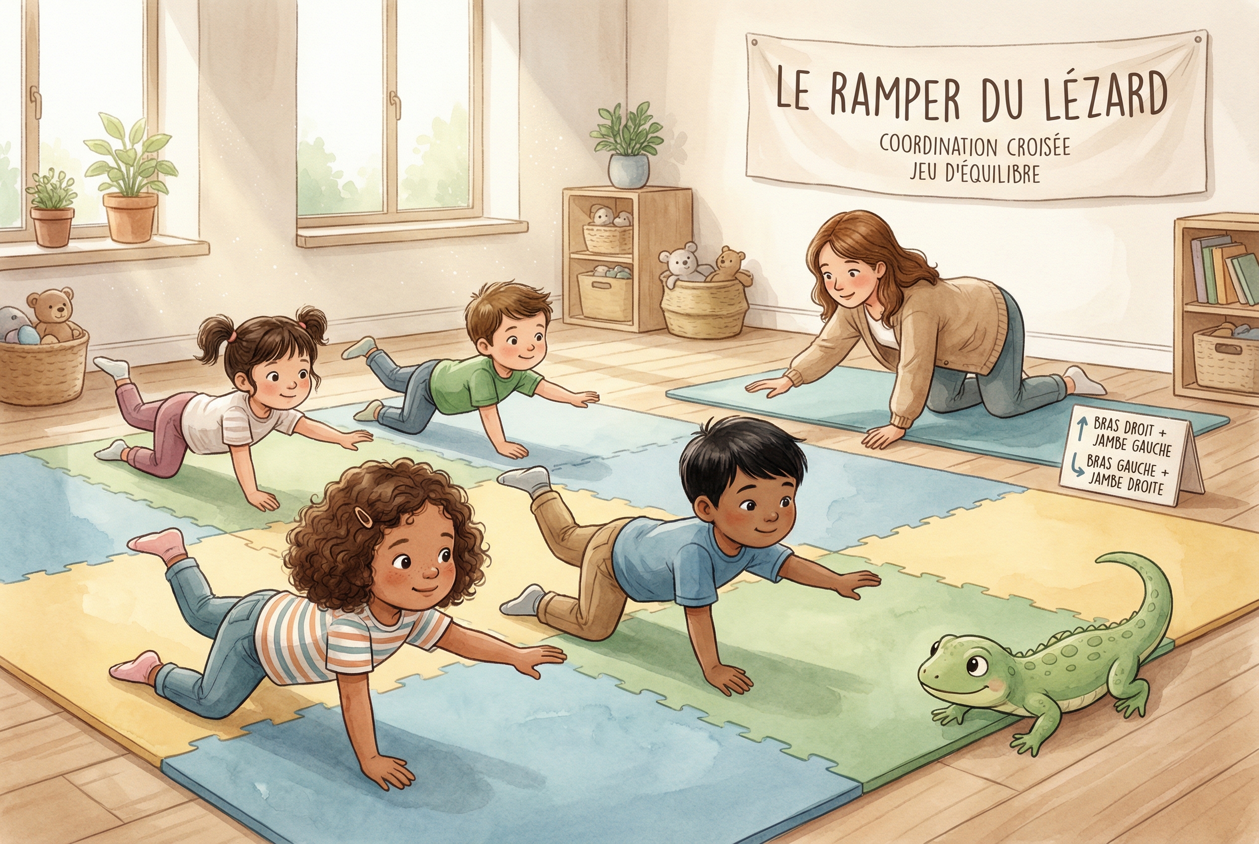 Le Rampement du Lézard